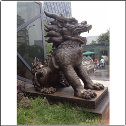 中国 麒麟　置物　f2250410 ctcols_211s053